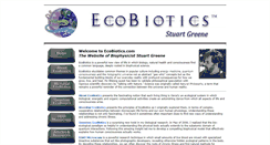 Desktop Screenshot of ecobiotics.com